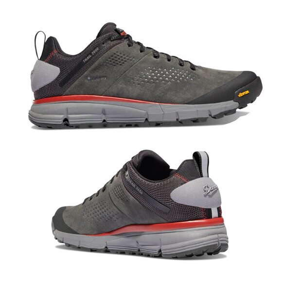 Danner Trail 2650 GTX Hiking Sneakers Dark Gray/Brick Red Men Size 13 - Picture 10 of 10